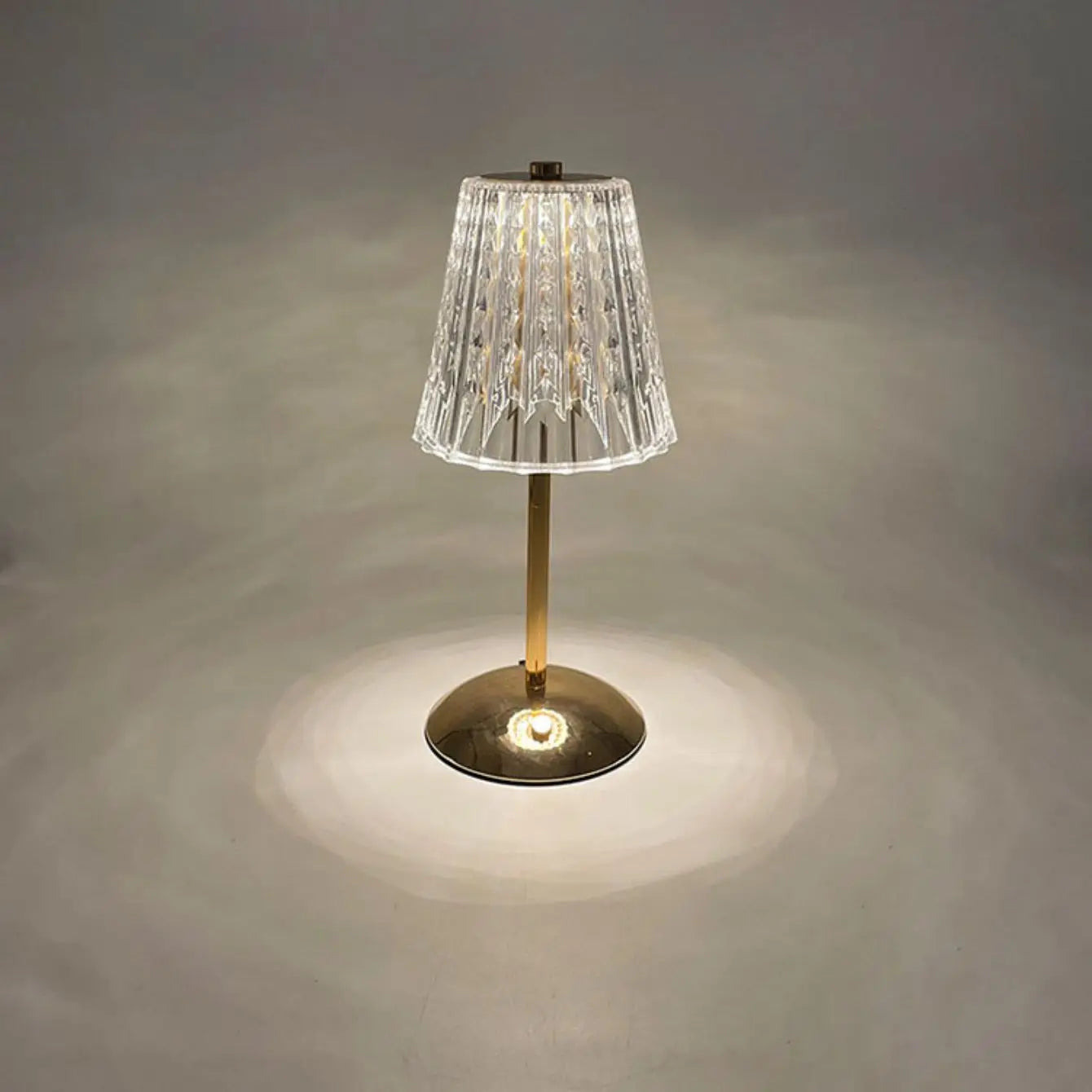 Crystal retro table lamp  bedroom