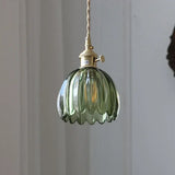 Nordic Retro Glass Pendant Light