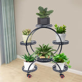 Metal Plant Stands 6 Pots Plants Flower Stand