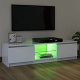 TV cabinet with LED lights