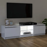 TV cabinet with LED lights