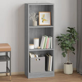 Library 3 levels Sonoma Gray 40x24x109 cm