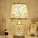 European-Style Crystal Table Lamp