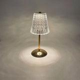 Crystal retro table lamp  bedroom