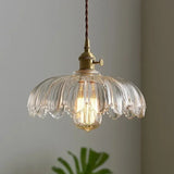 Nordic Retro Glass Pendant Light