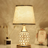 European-Style Crystal Table Lamp