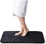 Embossed Coral Fleece Bath Rug